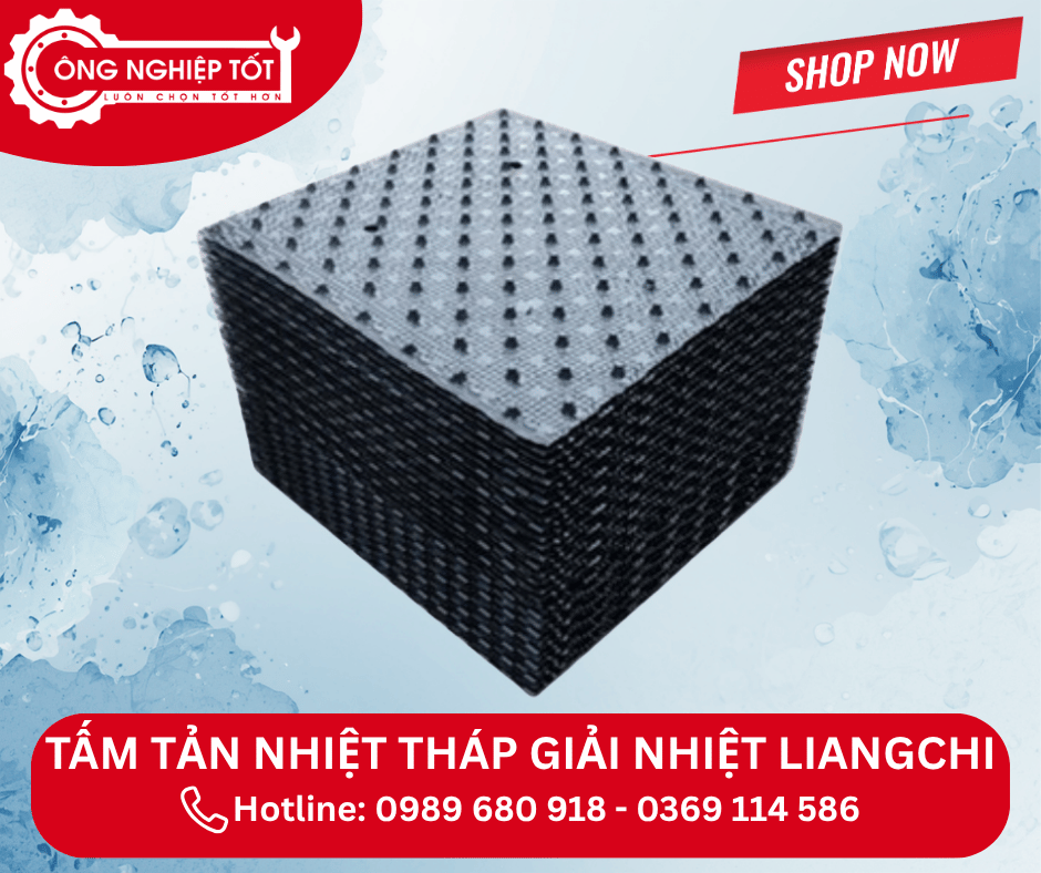 Địa chỉ mua Tấm tản nhiệt tháp giải nhiệt Liangchi uy tín